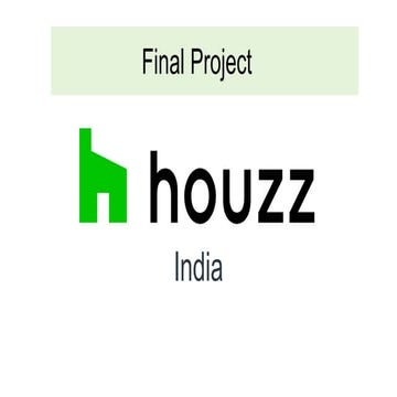 Complete digital strategy for Houzz India