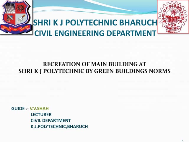 GREEN BUILDING CONCEPT & MODIFICATION
