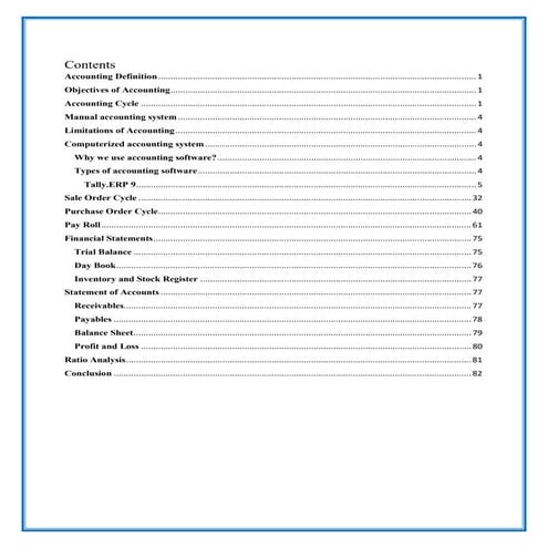 Full Tally.ERP 9 Software learner