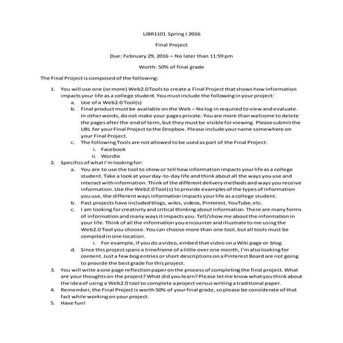 Final project spring 2016