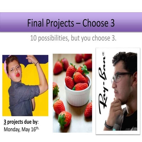 Final projects slideshow
