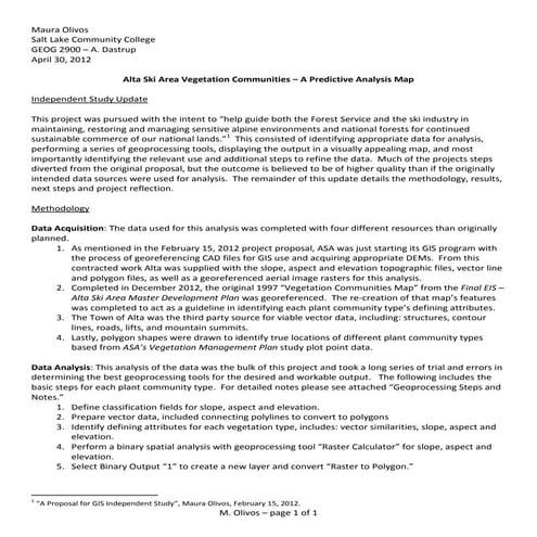 Final Project Update