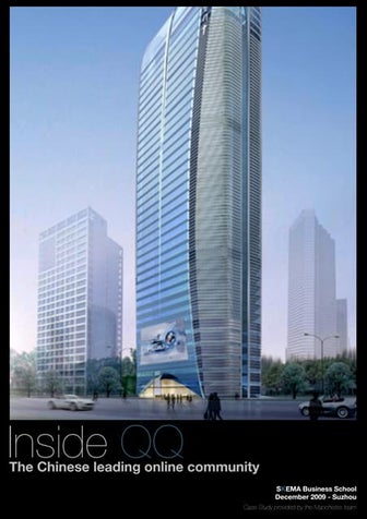 QQ Case Study "The Chinese leading Online Community"