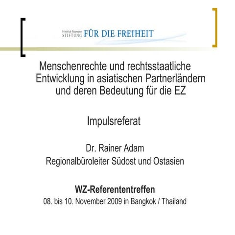 Final WZ Referententagung