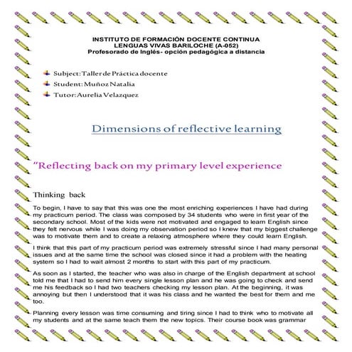 Final reflection   pl