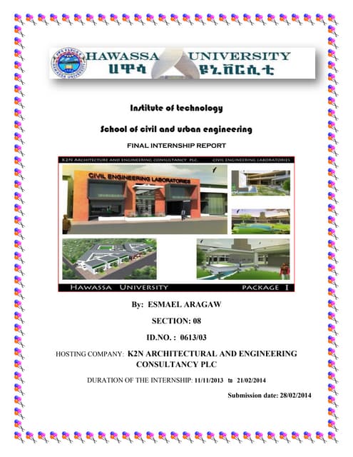 Internship Report on Building Const...