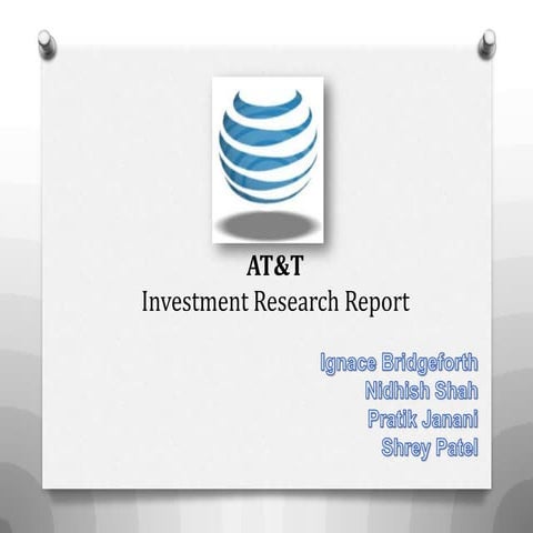 Valuation of AT&T