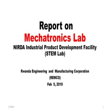 MECHATRONICS LAB Final  report  feb 7