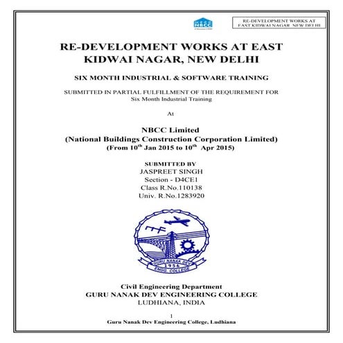 Industrial training Report