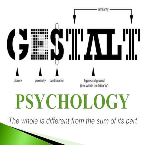 Gestalt Psychology