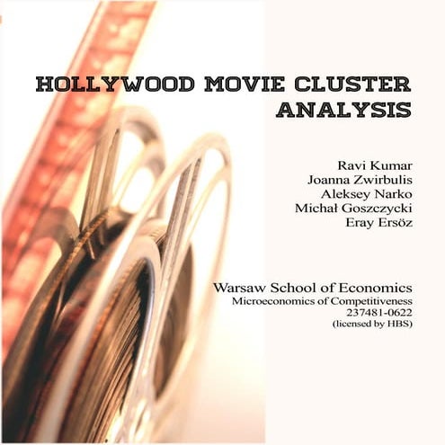 Final report hollywood cluster
