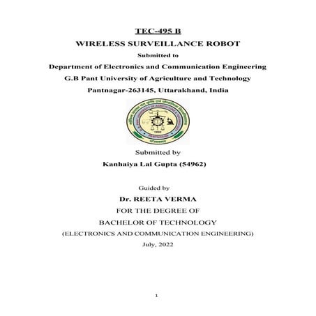 military surveillance robot  