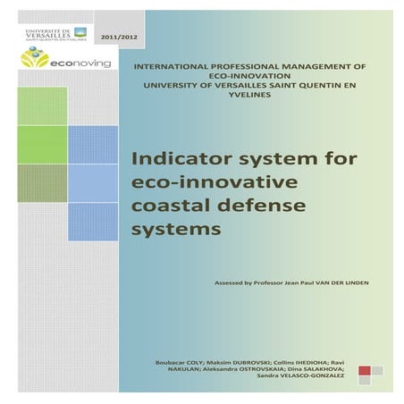Coastal Defense Management : A Group Report