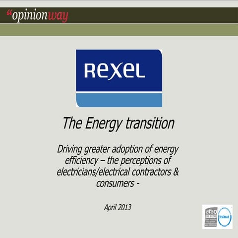 Final report on Energy Transitition (2013)