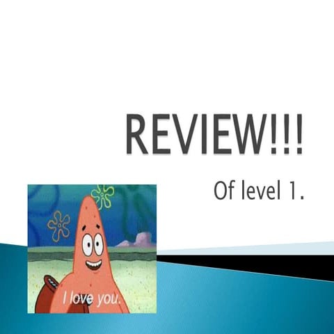 Final review!!!