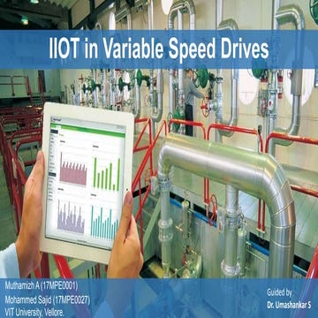 IIOT on Variable Frequency Drives