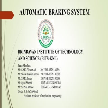 Automatic Braking System, Final review ppt presentation6 (1).pptx