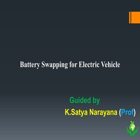 Electrical Vehicle Battery Swapping
