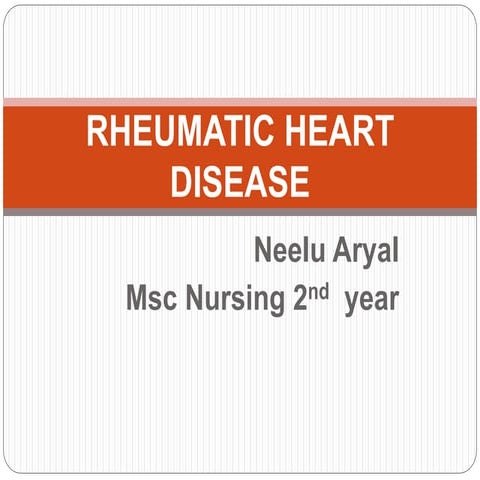  Rheumatic Heart Disease