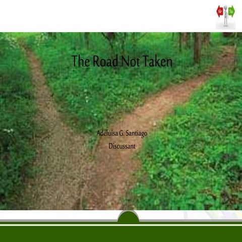 Lesson The Road Not Taken