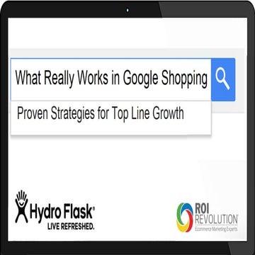 eTail West 2016: What Really Works in Google Shopping