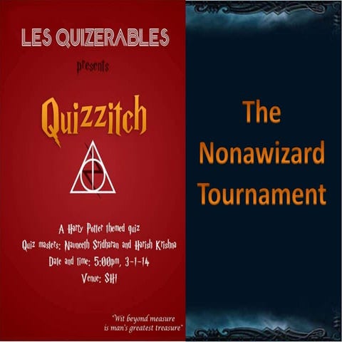 Quizzitch 2014 - Finals