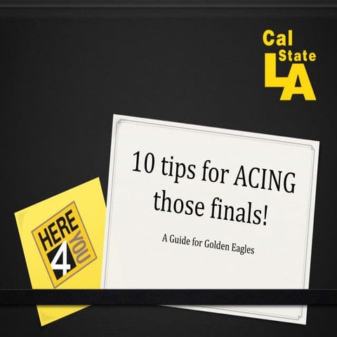 CSULA Finals