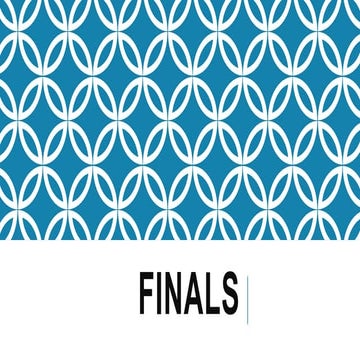 Sci-Tech quiz Finals   