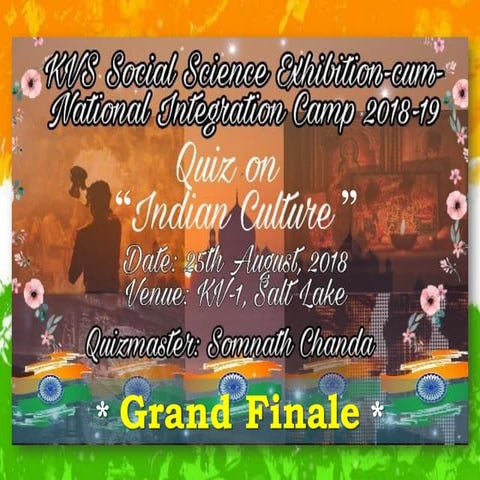 'Indian Culture' Quiz - Grand Finale