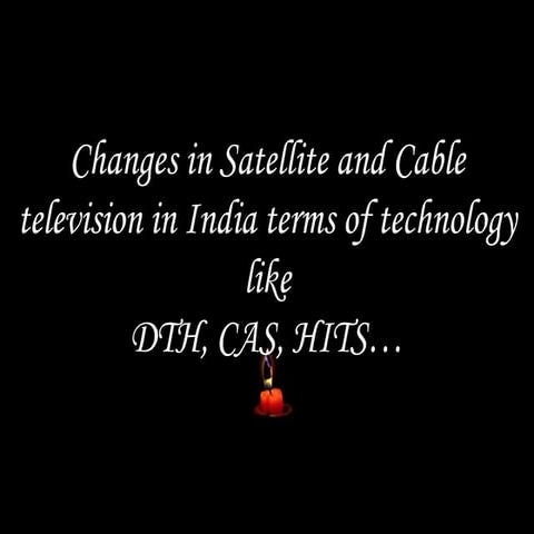 satellite and cable television