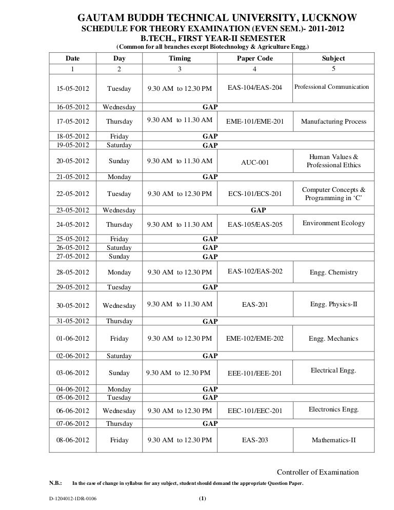 Final schedule theory_exam_02052012