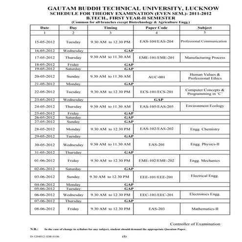 Final schedule theory_exam_02052012