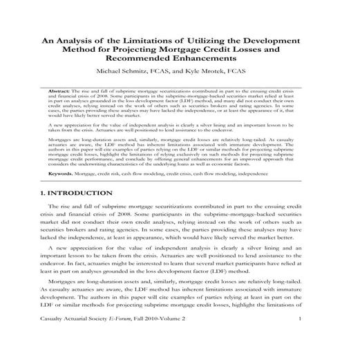 An Analysis of the Limitations of Utilizing the Development Method for Projec...