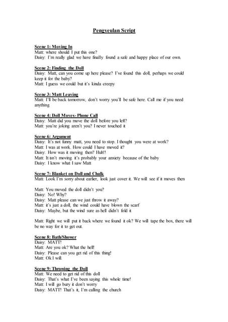 Radioplay2017 gambateh(full script) | PDF