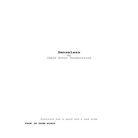 Final script