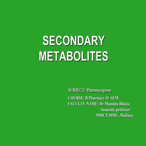 SECONDARY METABOLITE.ppt