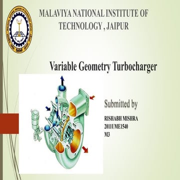 variable geometry turbocharger