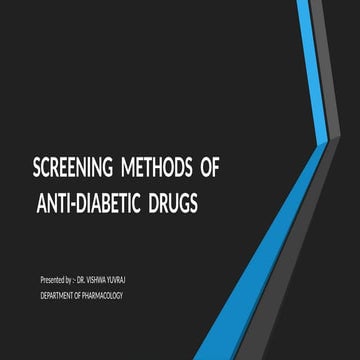 SEMINAR ON ANTIDIABETIC DRUGS SCREENING.pptx