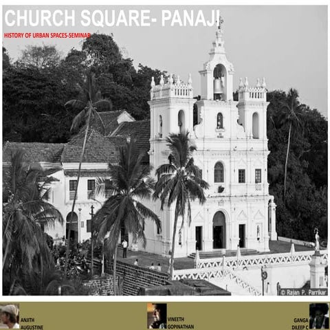 history of urban spaces-panaji