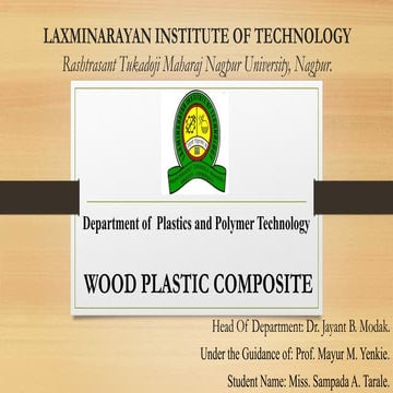 WOOD PLASTIC COMPOSITE (WPC) | PDF