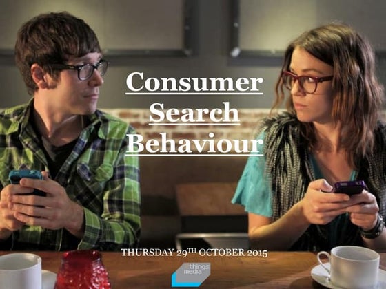 Consumer Search Behaviour - Gerald Murphy, Sandra McDill