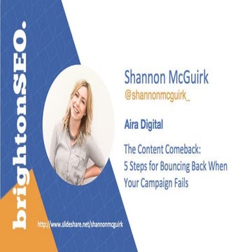 The Content Comeback - BrightonSEO