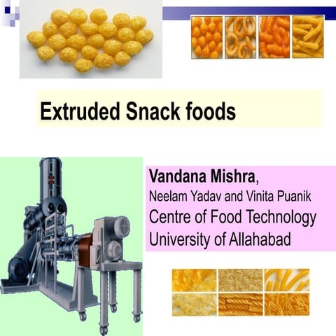 Extruded Snack Food
