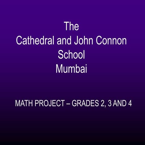 Math a Marvel project presentation  