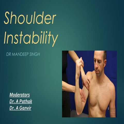 Shoulder instability