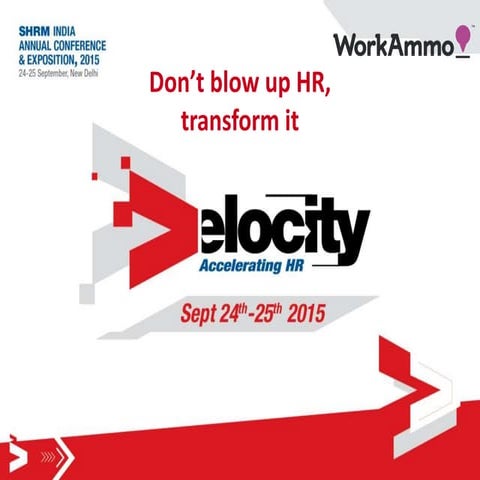 Richard Cowley on HR Transformation