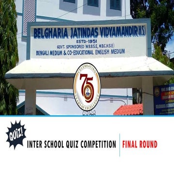 Inter School Quiz  Final Set Belgharia.pptx