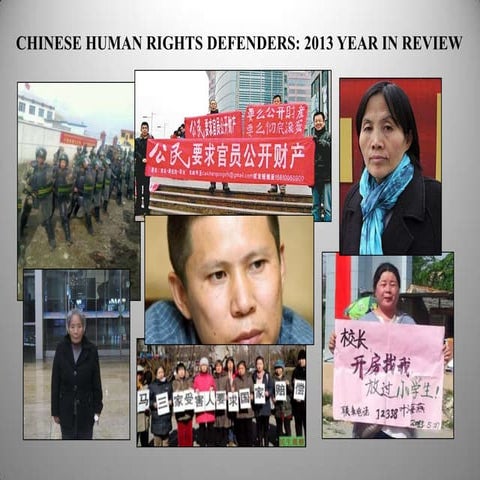 CHRD’s image gallery of the year in human rights defense in China