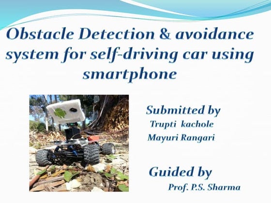 Arduino Obstacle Avoiding and voice control car | PPT