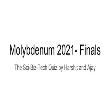 Fortitude '21 - Sci-biz-tech Finals